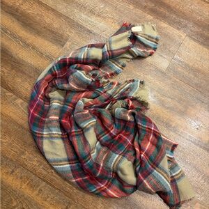 Plaid Tartan Scarf